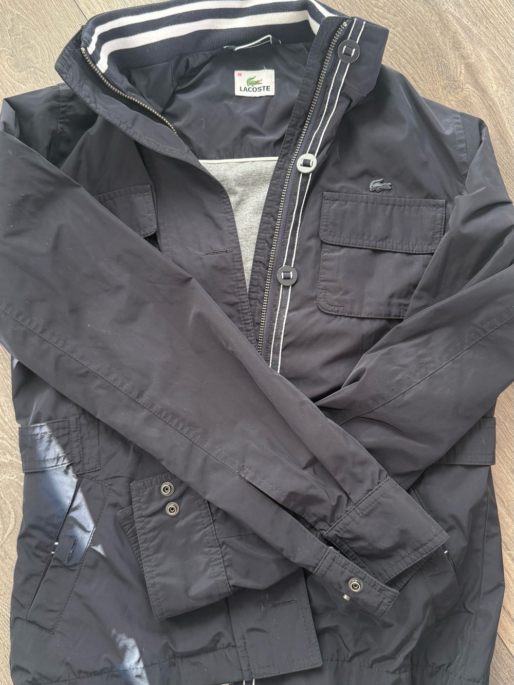 Lacoste Women’s Navy Field Jacket